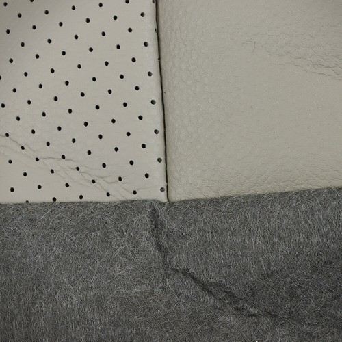 For 2007-2014 Ford Expedition New Driver Bottom Leather Seat Cover Camel Gray - Picture 11 of 16