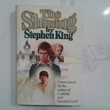 The Shining by Stephen King 1977 HC/DJ Doubleday Horror