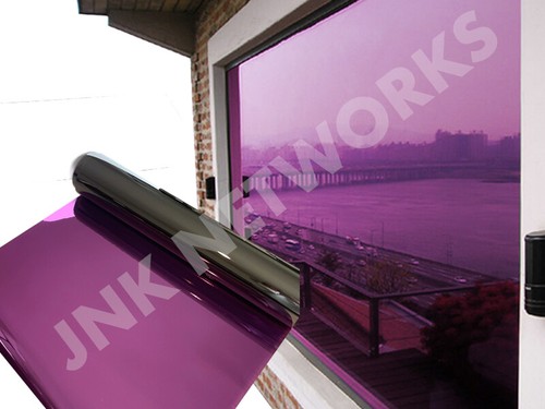 One Way Mirror Reflective Color UV Window Tint Film Home and Office (Blue) - Picture 4 of 4