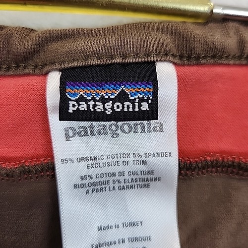 Patagonia Dress Women's XS Organic Cotton Pink Brown Summer Beachwear Sundress - Picture 12 of 13