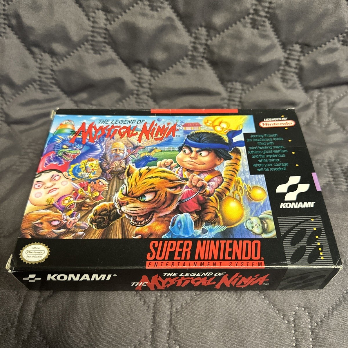 The Legend Of The Mystical Ninja * Snes Box Only * Super Nintendo