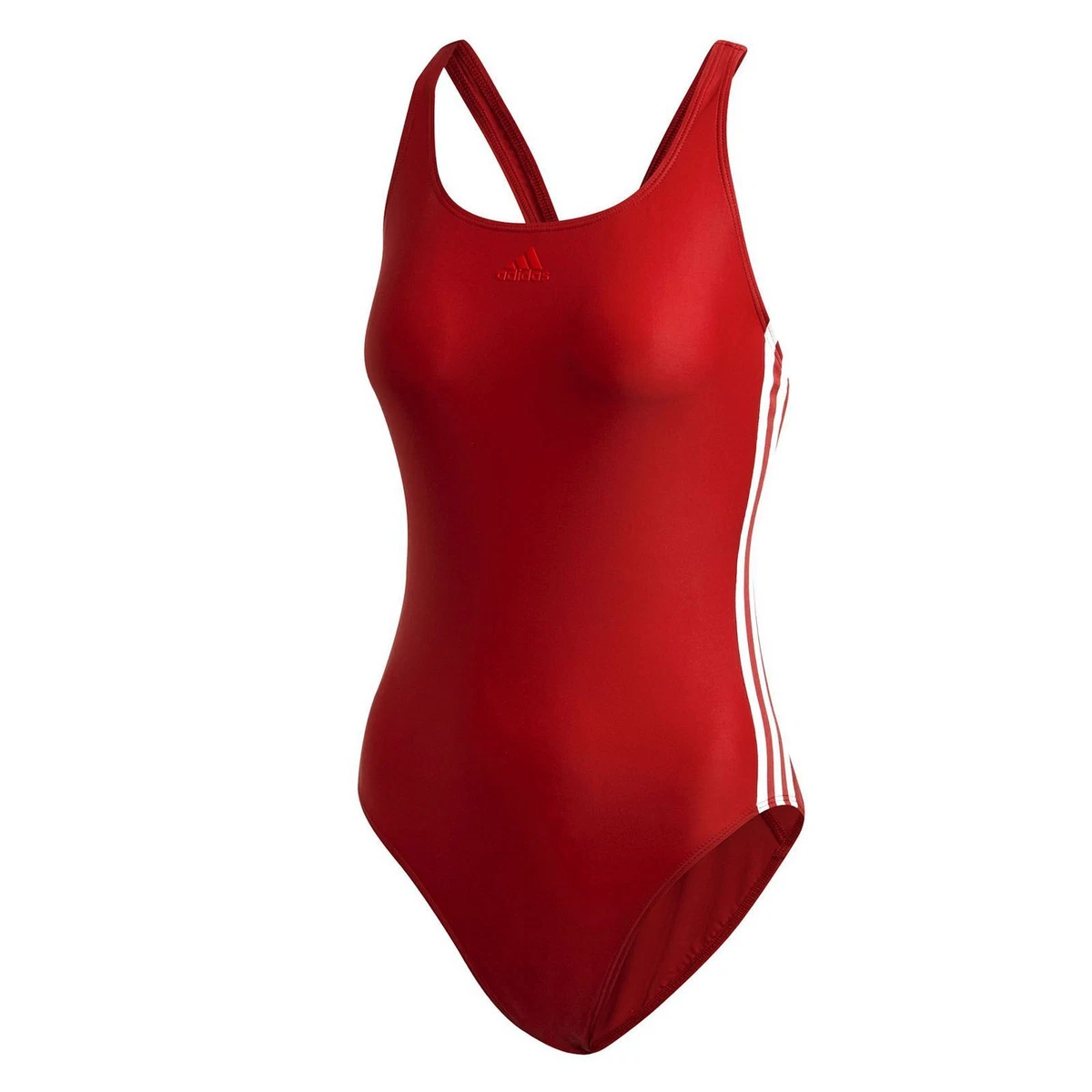 red adidas swimsuit