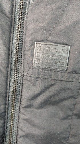 G-STAR Ledger Overshirt Herren Gr. XL schwarz Jacke wattiert Full Zip Langarm - Bild 19 von 23