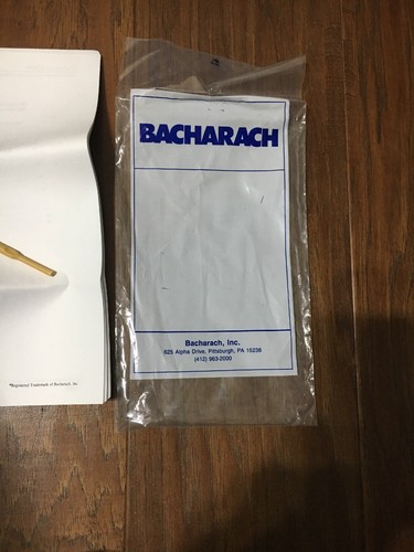 Bacharach 19-7037/ 19-7044 OXOR II Portable Oxygen Analyzer Manual - Picture 3 of 6