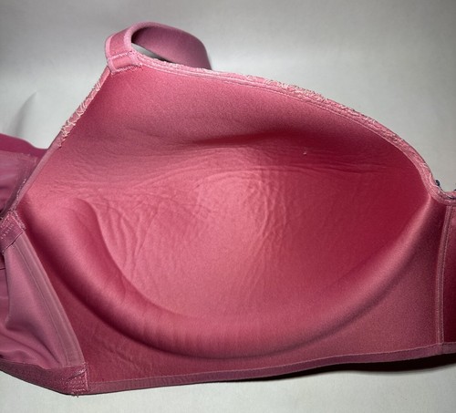 Cacique BH Gr. 46 DDD rosa bügelloses T-Shirt mit Spitze - Bild 13 von 20