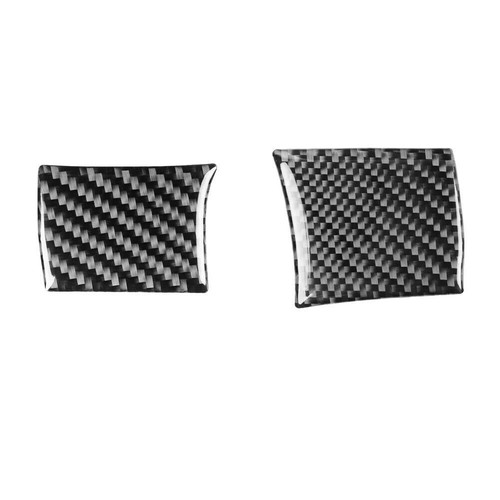 Steering Wheel Left Right Trim Cover Carbon Fiber For Dodge Challenger 2015-2020 - Foto 2 di 10