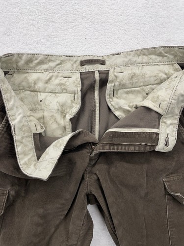 Vintage L.L.Bean Brown Tapered Natural Fit Corduroy Pants Adult Size 34x32 - Picture 5 of 8