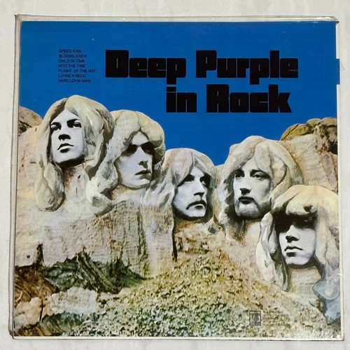 Deep Purple 1970 In Rock Taiwan Edition Vinyl LP w/ Promo Insert ( 雅音 AR-5123 ) - Picture 5 of 11