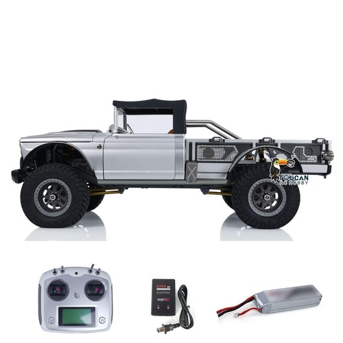 TWOLF 1/10 RTR M715 RC Metal Crawler Off-road Climb Car W/ Sound Light Smoke - Picture 3 of 12