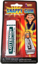 SNAPPY FAKE CHEWING GUM Prank Joke Gag Pull S...
