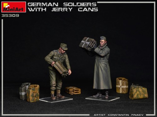 MiniArt 35286 1/35 soldados alemanes con latas Jerry - Imagen 12 de 12