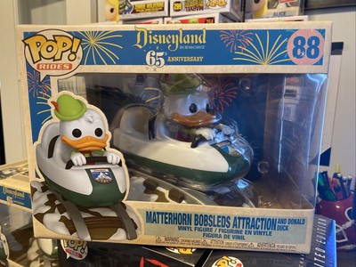 FUNKO POP! MATTERHORN BOBSLEDS ATTRACTION DONALD DUCK #88 DISNEY 65th RIDES 889698503778 | eBay