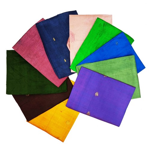 100% Pure Silk Scarves Bundle Assorted Colours / Sizes Factory Seconds Clearance - Foto 1 di 15