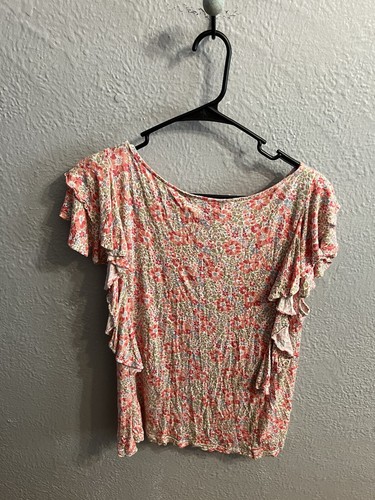 Blusa sin mangas floral Chaps para mujer talla grande viscosa - Imagen 4 de 6