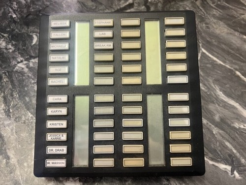Nortel NT8B41FA-03 KLM Key Lamp Module Black