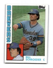 1984 Topps  Bill Schroeder  RC 738