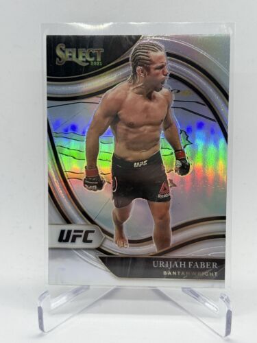 Urijah Faber 2021 Panini Select UFC Octagonside Silver Prizm Card #261
