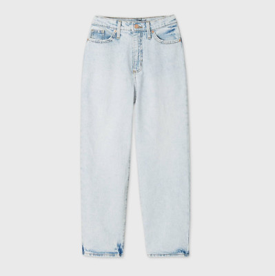 Women's High-Rise Vintage Straight Cropped Jeans - Universal, Thread Light Blue