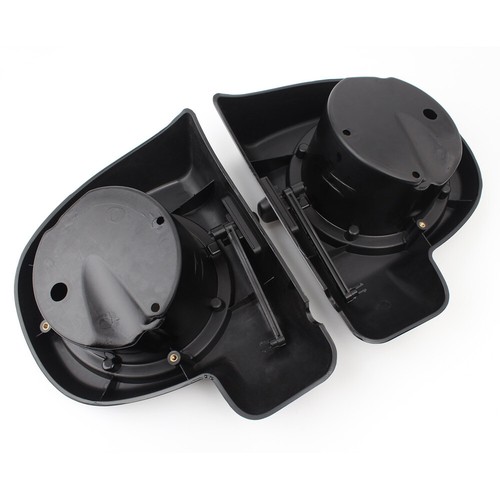 6.5" Speaker Pods Boxes Lower Vented Fairing For Harley Touring Glide 2014-2024 - Picture 10 of 21