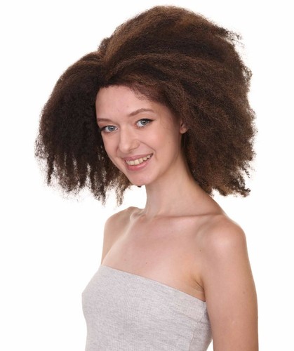Short Afro Kinky Curly Unisex Wig | Party Ready Fancy Cosplay Halloween HW-1532 - Picture 2 of 9