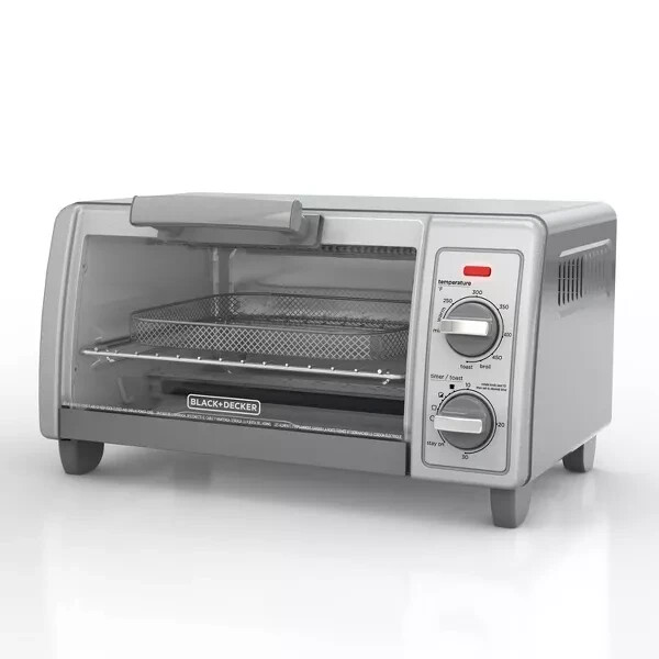 BLACK+DECKER 4 Slice Toaster Oven Silver TO1700SG 50875818811 eBay