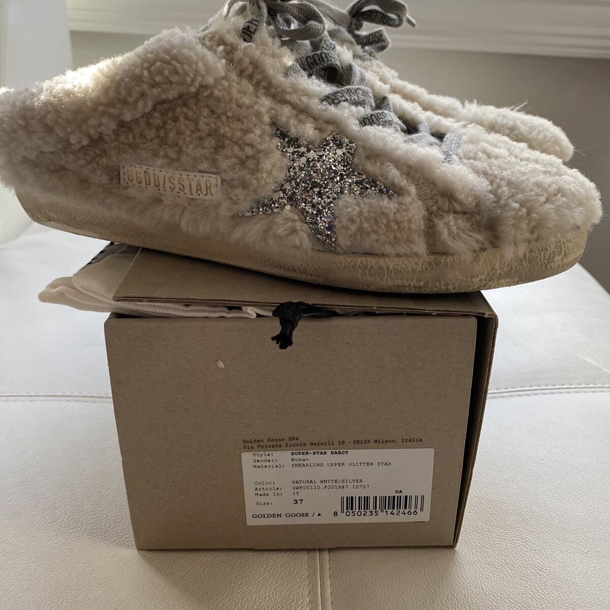 Golden Goose Sheerling upper Glitter Star Mules Slip On Golden Goose Sheerling upper Glitter Star Mules Slip On