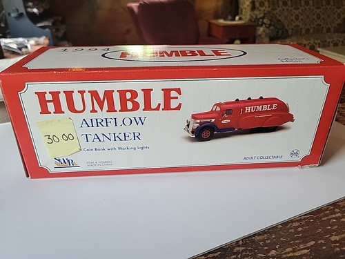 Marx 1994 Humble Airflow Tanker Coin Bank w/ Lights Collector's Edition see pic - Picture 4 of 13