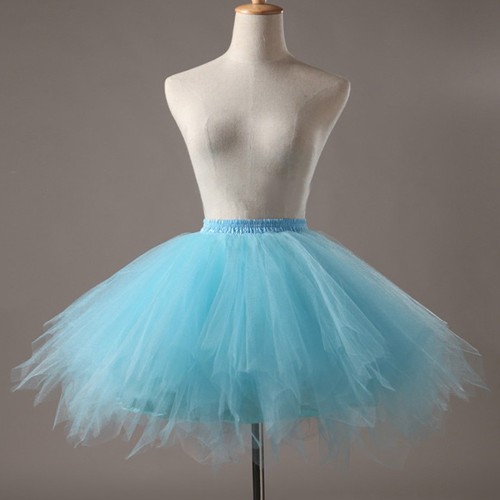 Damen Erwachsene Dame Tutu Tüllrock Kostüm Rock Verkleiden Party Tanzkleid - Bild 12 von 28