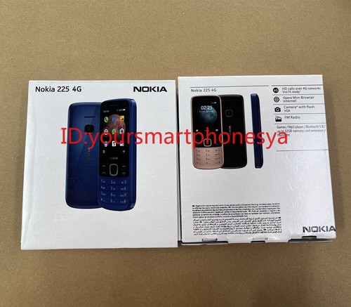 Nokia 225 4G Dual SIM Batería Larga Duración, Cámara, Juegos Multijugador, Teléfono con Funciones - Imagen 1 de 22