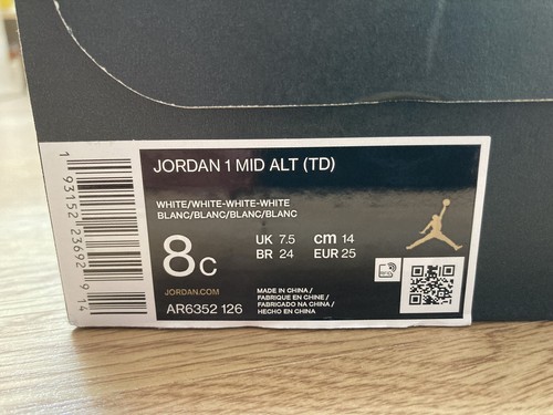 Nike Air Jordan 1 Mid EUR 25 - Bild 9 von 9