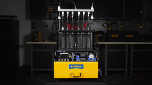 CT500 GDI FIS Fuel Injector Tester Cleaner Ultrasonic Injection Cleaning Machine - Video 1 of 1