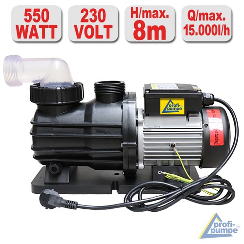 SCHWIMMBAD PUMPE FILTERPUMPE UMWÄLZPUMPE POOLPUMPE SWIMMINGPOOL FILTER PUMPE - Bild 5 von 44