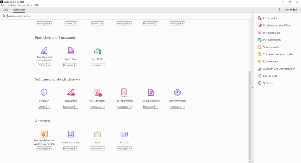 Adobe Acrobat Pro 2020 | Lebenslange Nutzung | 1 Gerät | Windows | Kein Abo - Bild 4 von 4