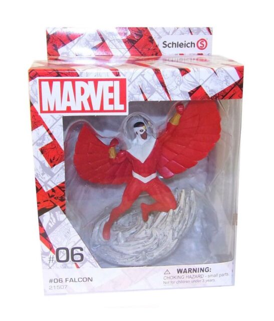 Falcon Figurine Marvel Comics Super Héros 14 cm Jouets Peint Main Schleich 21507