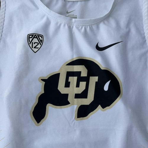 Women's Nike Team Issued Colorado Buffaloes Track Field Running Singlet Size L - Picture 2 of 4