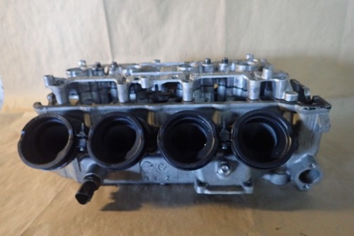 2005-2006 KAWASAKI ZX636 ZX-6R CYLINDER HEAD W/ INTAKE BOOTS 11008-0062 - Bild 2 von 12