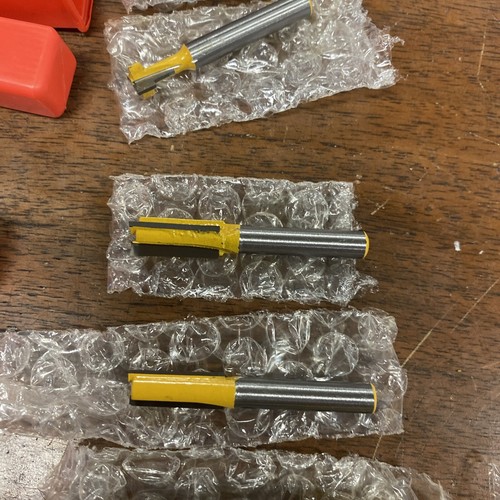 Cove Konvex Router Bit Set gerade Bits Schlüsselloch & mehr 10-teiliges Set in Koffer - Bild 12 von 20