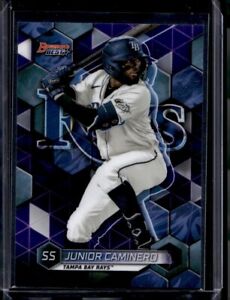 2023 Bowman's Best - Junior Caminero Purple /250 - Tampa Bay Rays #TP-18