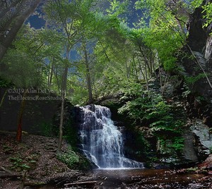 Bridal-Veil-Falls-Bushkill-Falls-Landscape-Digital-Pigment-Print