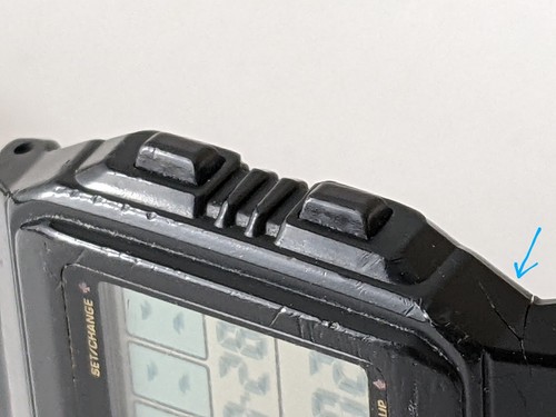 Casio GC-10W For Spares Or Restoration - Ultra Rare Module 812 Straight Flush - Imagen 15 de 19