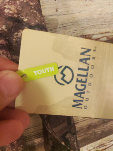 Felpa con cappuccio Realtree Camouflage Megellan Outdoors Youth XS nuova caccia - Foto 4 di 13