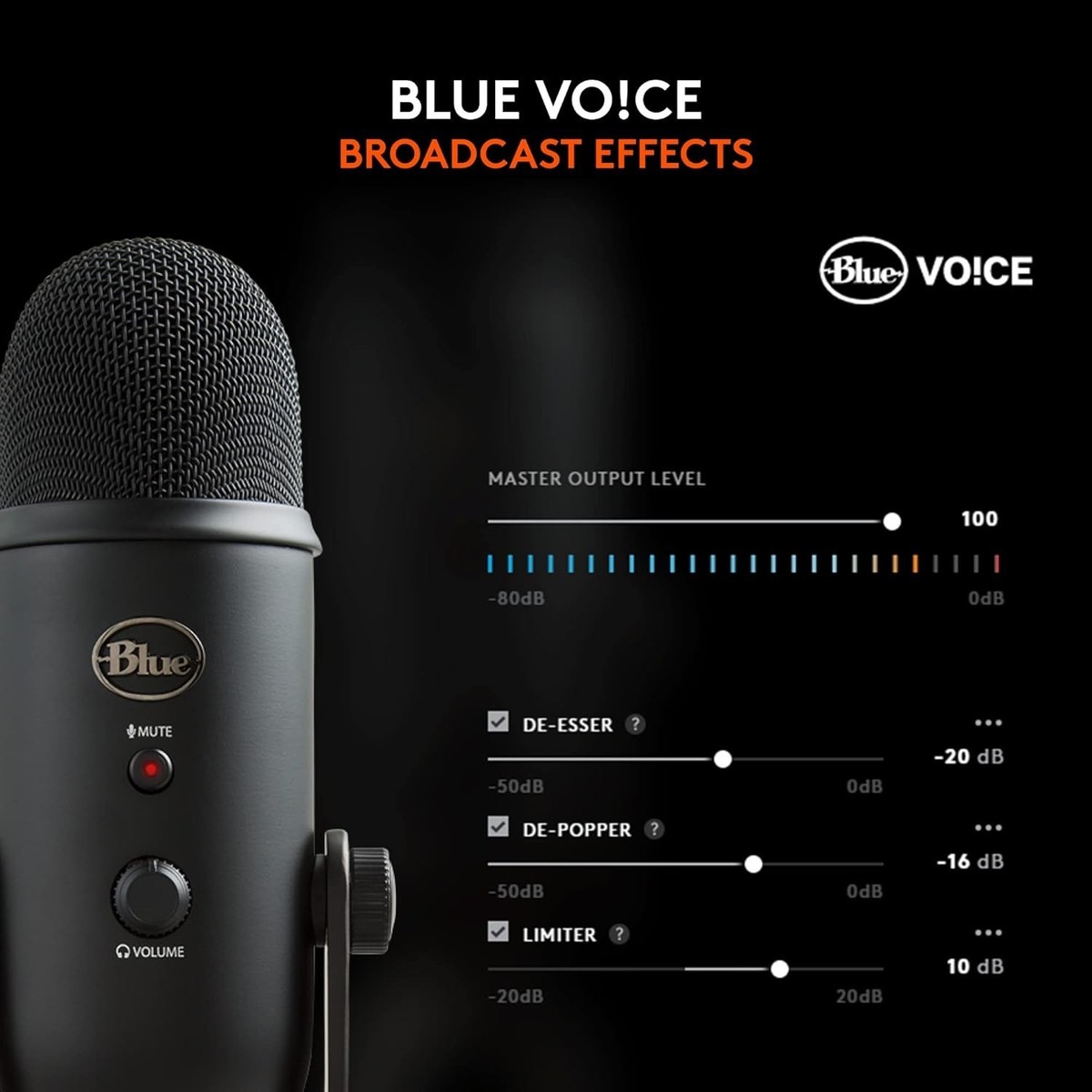 Blue Yeti Condenser Microphone A00132 for sale online | eBay