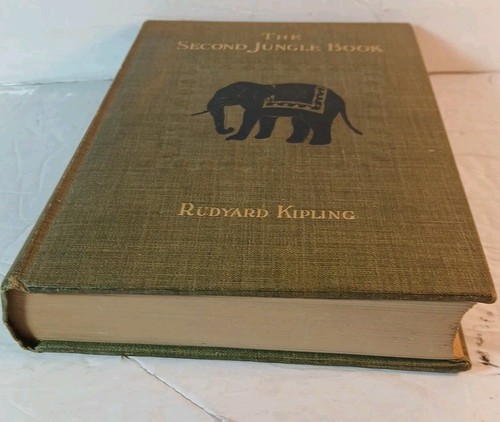 The Second Jungle Book Early US Edition by Rudyard Kipling 1914 - Imagen 4 de 8