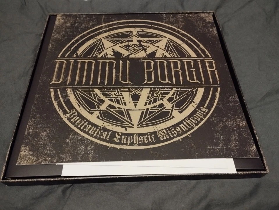 Dimmu Borgir – Puritanical Euphoric Misanthropia Box Set Black Vinyl NM 3×LP - Bild 4 von 4