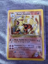 Blaine's Arcanine 1/132 Gym Challenge Holo