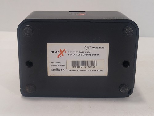 Thermaltake BlacX ST0005U 2.5”x3.5” eSATA & USB Hard Drive Docking Station - Afbeelding 7 van 15