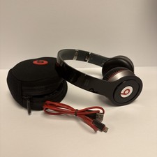 Beats by Dr. Dre Studio Wireless 1st Gen Headphones - Black Read Descr 