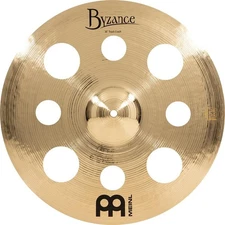 MEINL Cymbals Byzance Brilliant Series Crash Cymbals 16" Trash Crash B16TRC-B [D