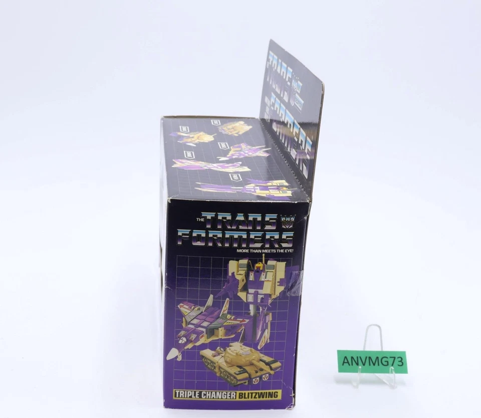 Blitzwing 100% Complete W/BOX 1985 Vintage G1 Transformers Hasbro Action Figure - Image 3 of 4