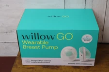 Willow Go Wearable Double Electric Breast Pump Kit new sealed